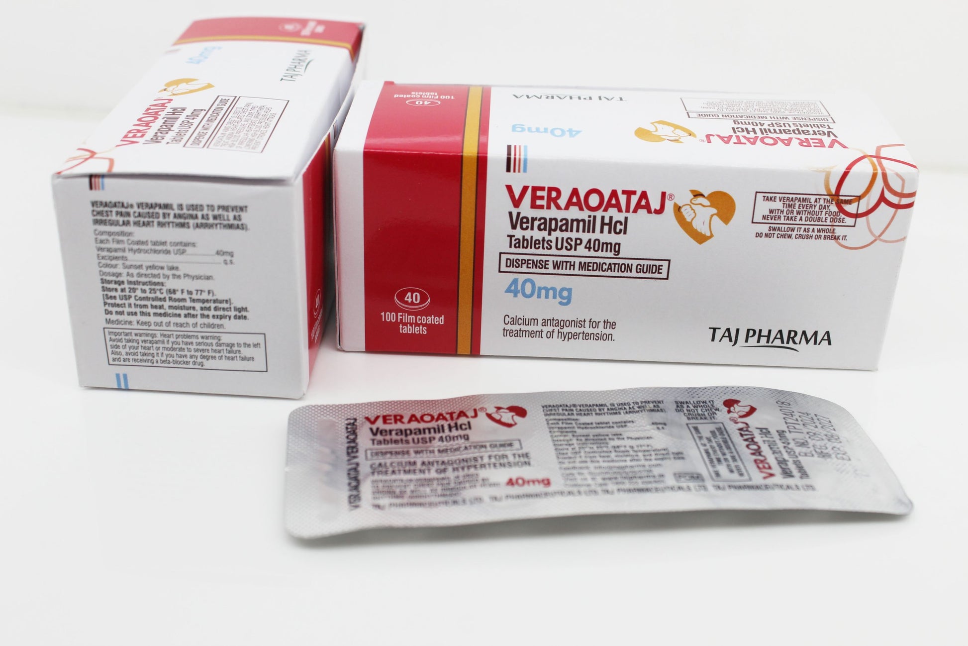 VERAPAMIL HCL TB 40MG 100