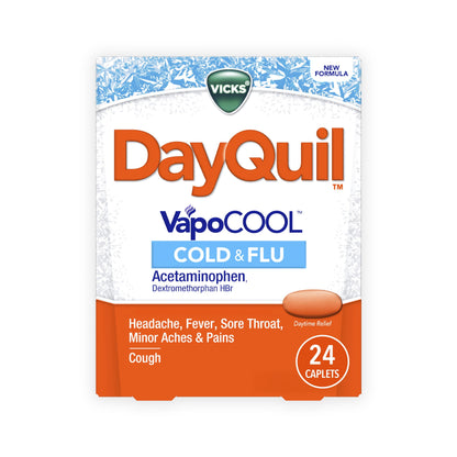DAYQUIL VAPOCOOL COLD+FLU CPL 24CT