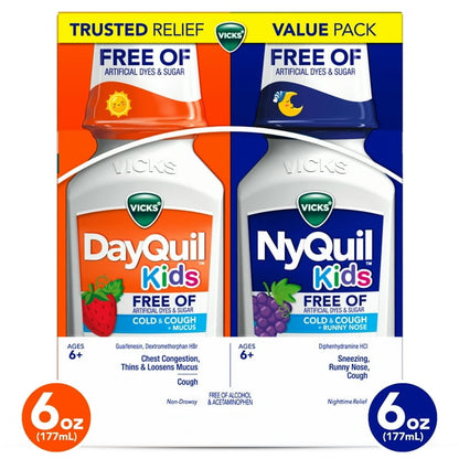 NYQUIL KIDS FREE OF COLD&COUGH LIQ 6OZ