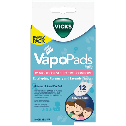 VICKS VAPOPADS RFLS PA 12 WTRLS