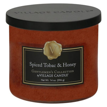 Village Candle Gentlemen's Collection Spiced Tobac & Honey Candle