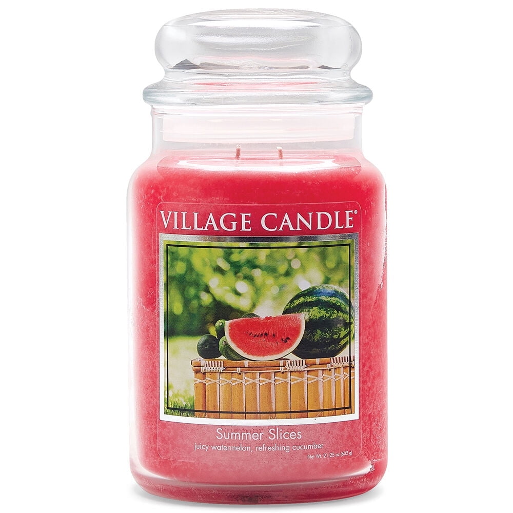 Village Candle Large Apothecary Jar Candle - Summer Slices