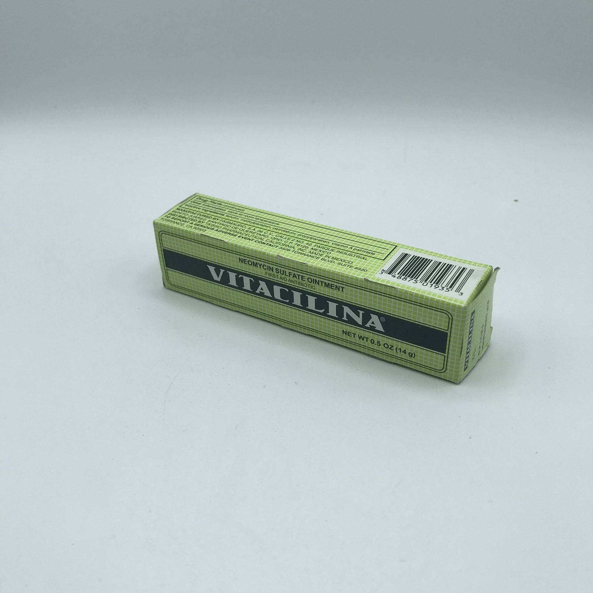 Vitacilina First Aid Ointment Antibiotic 1oz