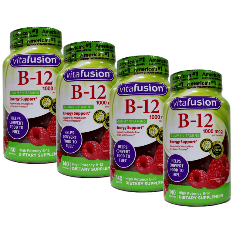 VITAFUSION B-12 CW 1500MCG 90 CHY