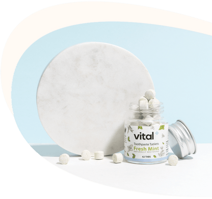 CLEAN AGE TOOTHPASTE TABS,MINT