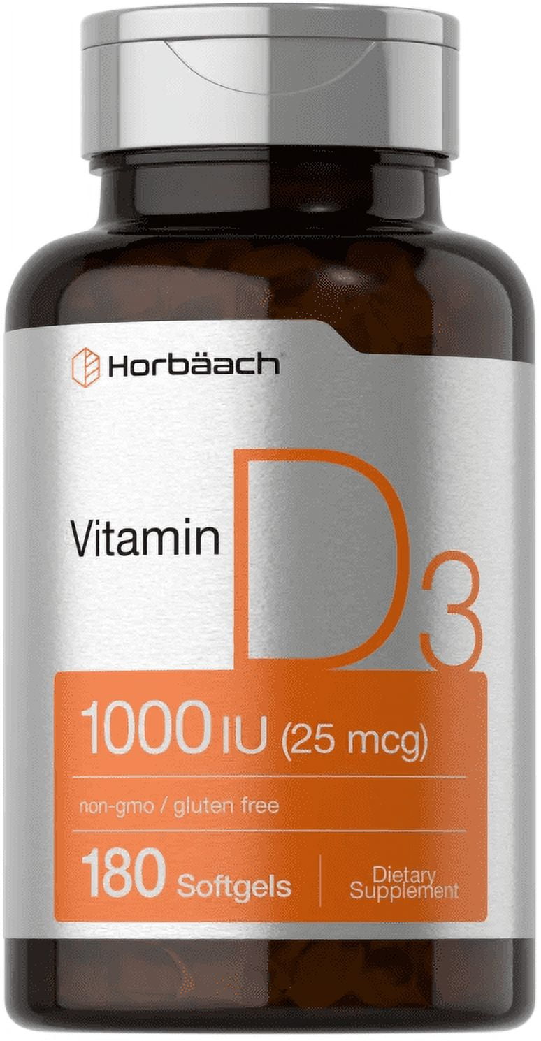 VITAMIN D3 TB 25MCG 180