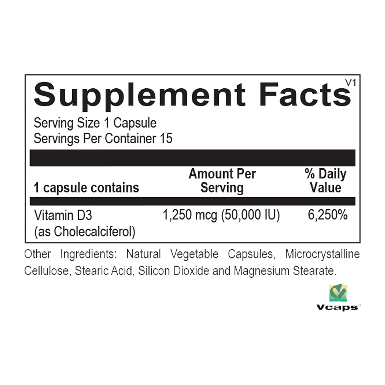 VITAMIN D3 5,000IU
