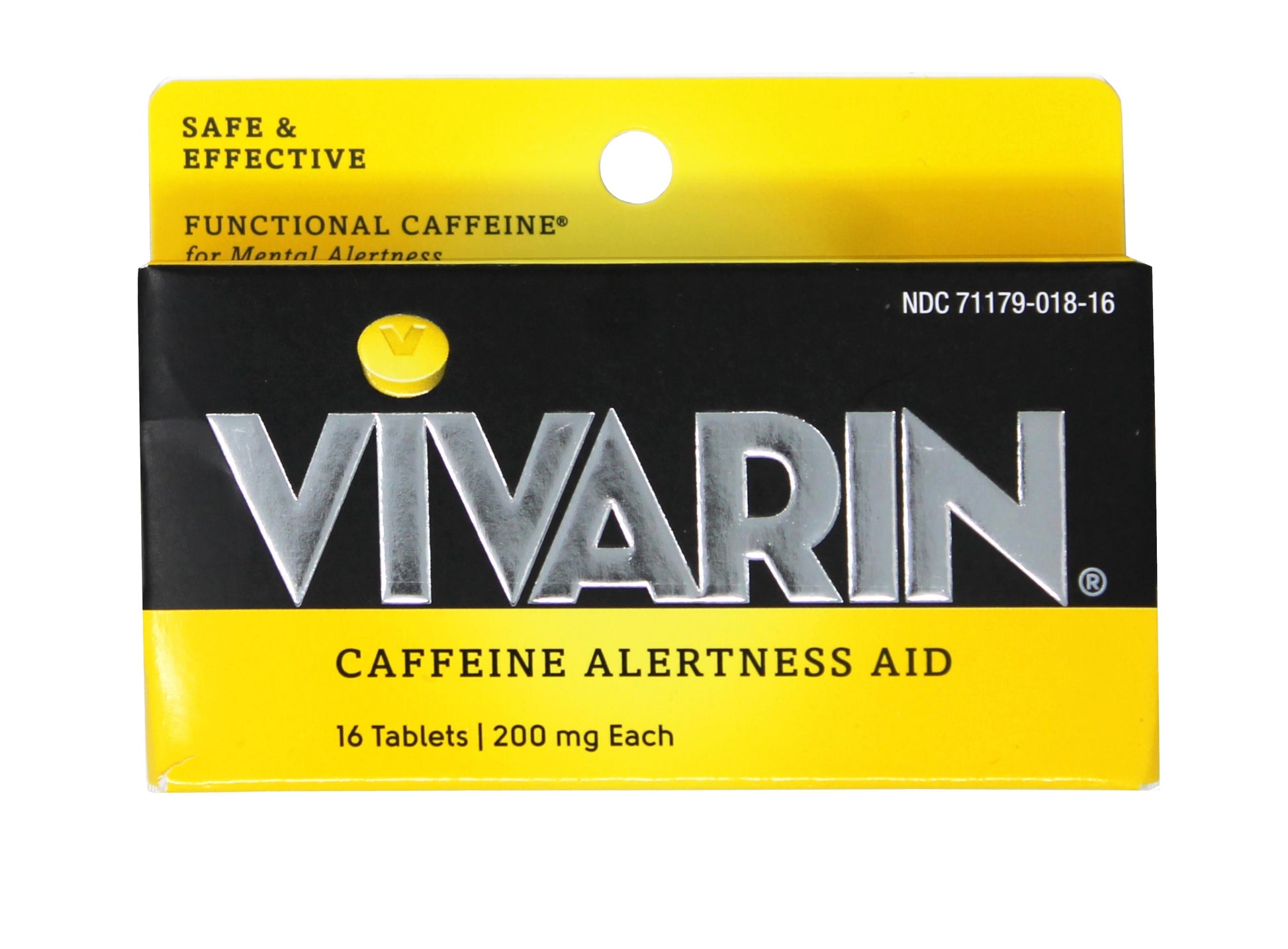 VIVARIN 200 MG CAFFEINE TAB 60CT