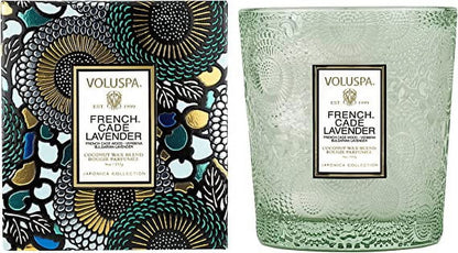 Voluspa French Cade Lavender 18oz Jar Candle