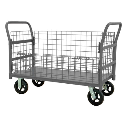 WIRE SHELF 5 MOBILE CART 18INX60IN DS
