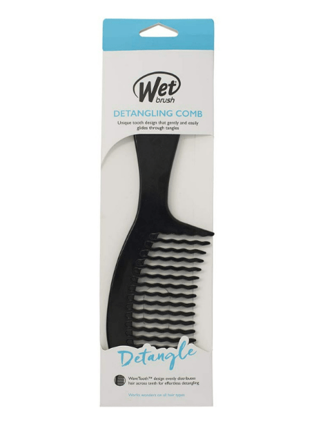 Wet Brush Detangling Comb - Black