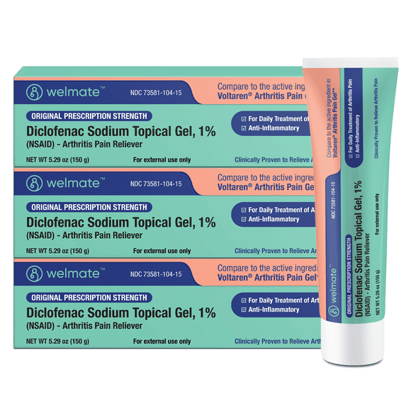 DICLOFENAC SOD 1% TOP GEL 50 GM
