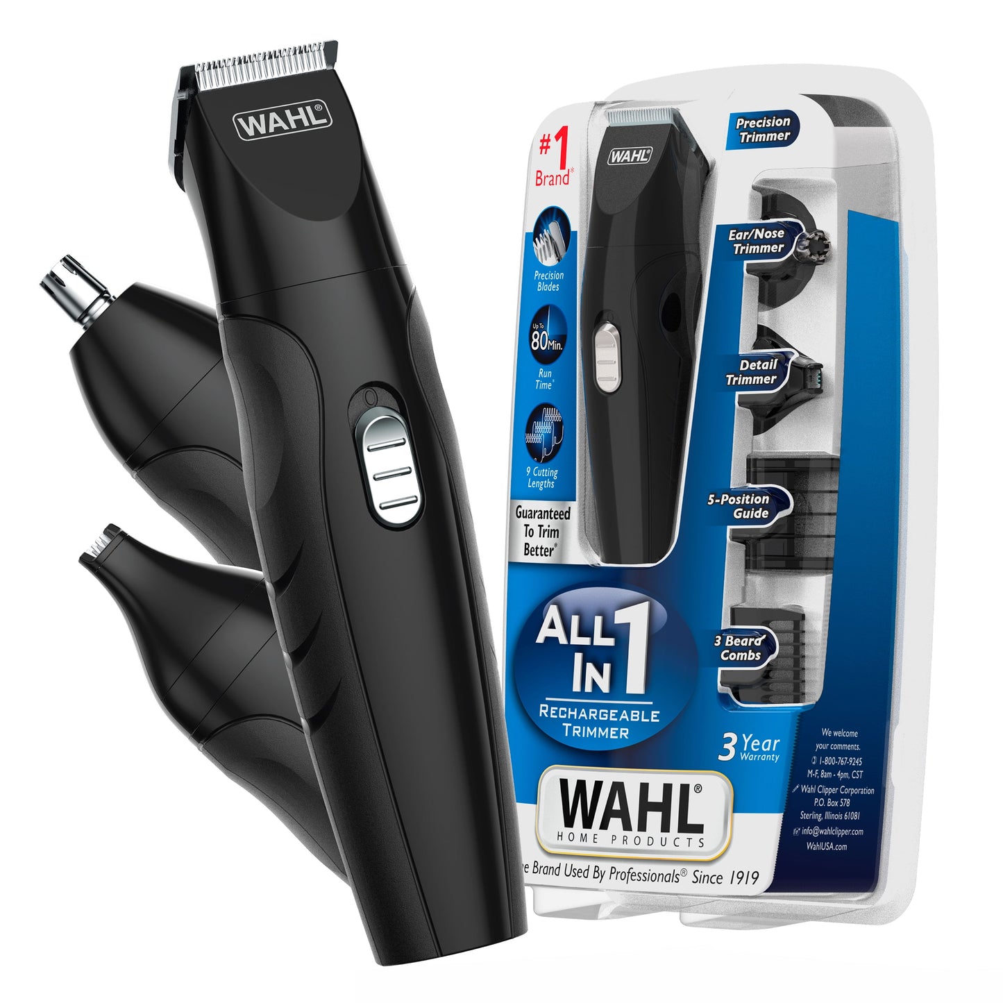Wahl Beard & Mustache Rechargeable Trimmer