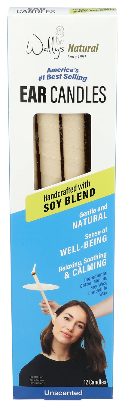 WALLY'S NATURAL PRODUCTS CANDLE,SOY-BLEND,2 PACK