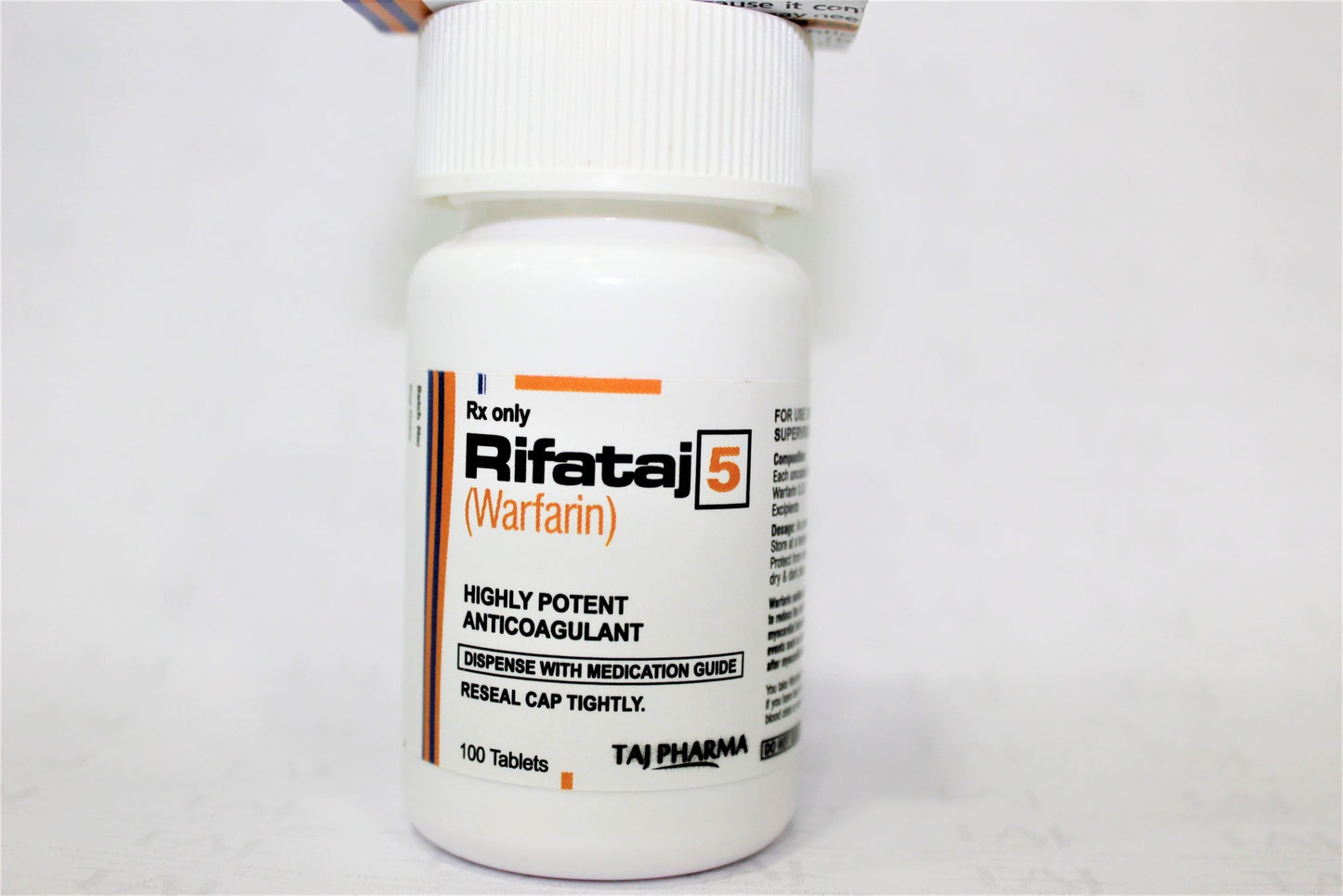 WARFARIN SOD TB 5MG 100
