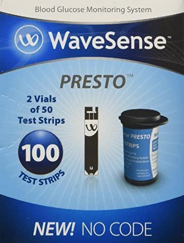 WAVESENSE PRESTO STRIP 100CT