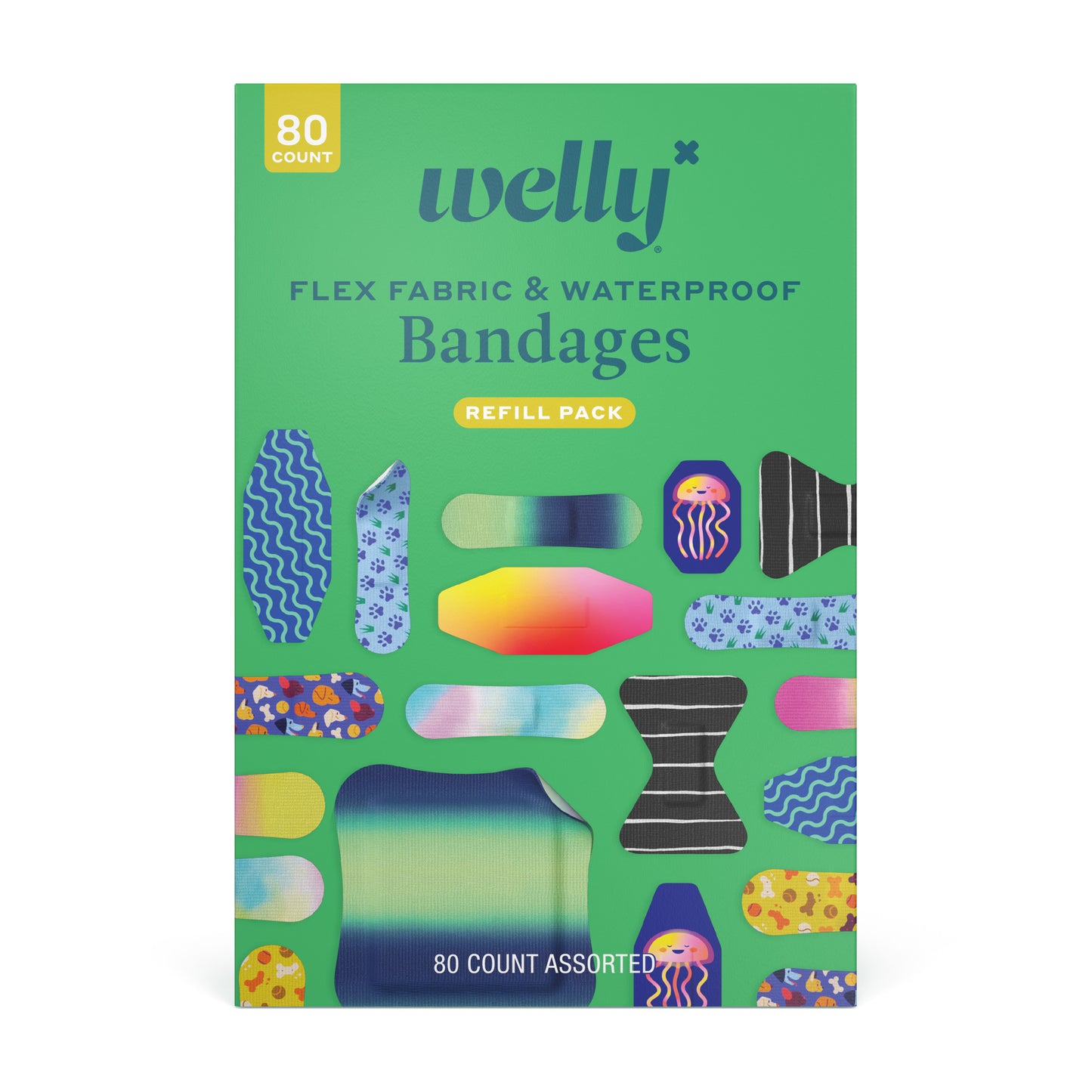 Welly Baravery Bandages Pets 48CT