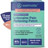 LIDOCARE ARM NECK LEG PATCH 6CT