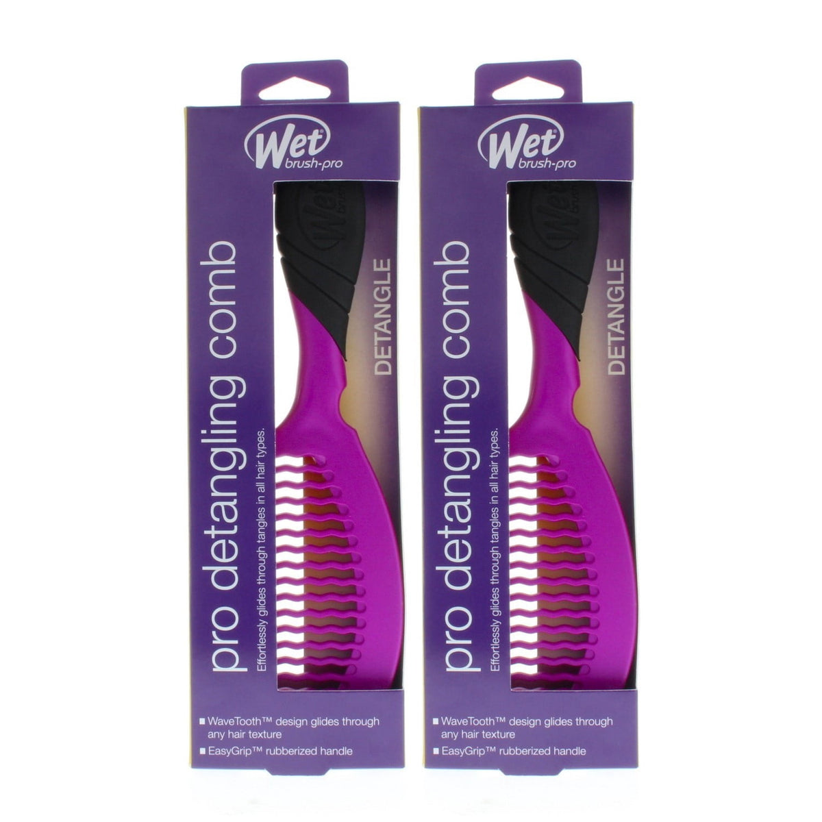Wet Brush Detangling Comb - Purple