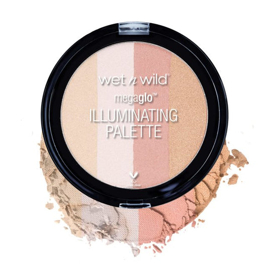wet n wild MegaGlo Illuminating Palette - Catwalk Pink