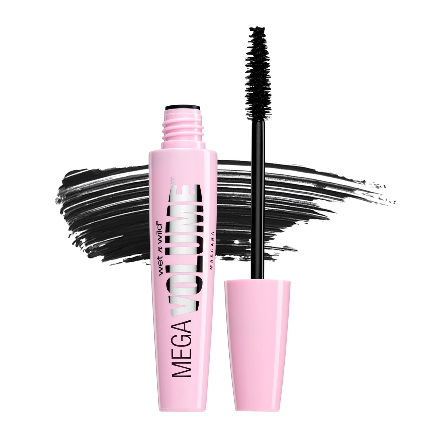 wet n wild MEGA VOLUME WATERPROOF MASCARA - Very Black