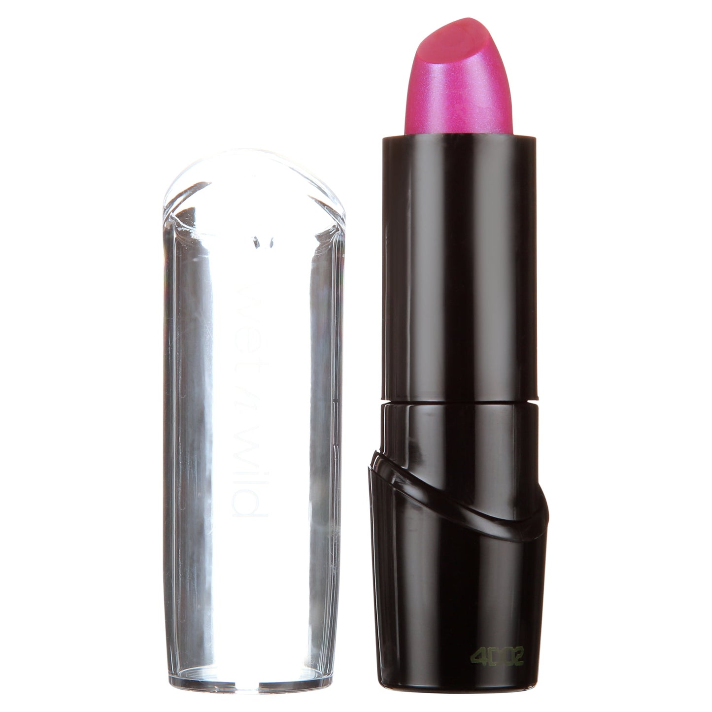 wet n wild Silk Finish Lipstick - Fuchsia with Blue Pearl
