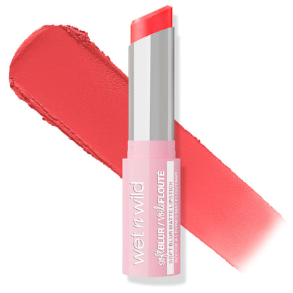wet n wild Soft Blur Matte Lipstick - Bali Blossom