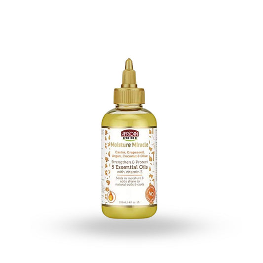African Pride 5 Essential Oils With Vitamin-E 4oz