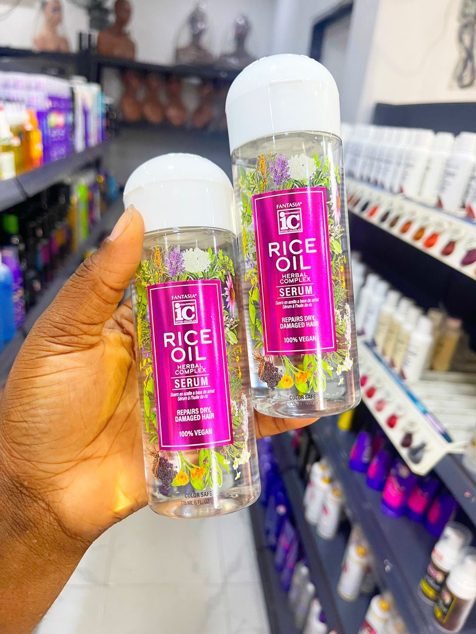 Fantasia Ic Serum Rice Oil 6oz .