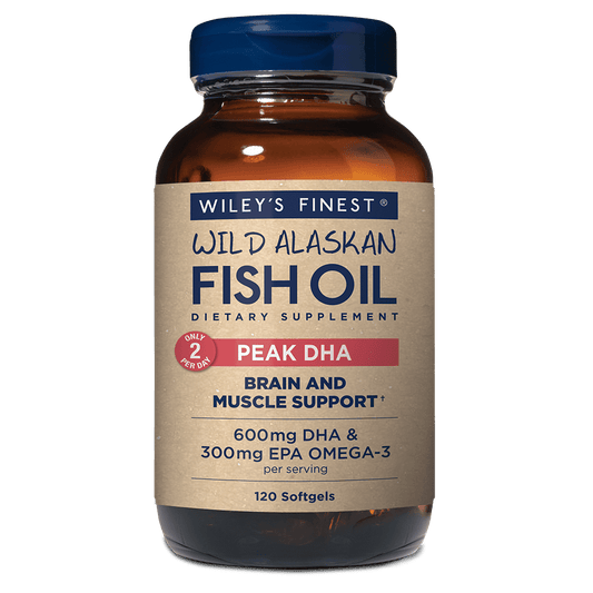 WILEY'S FINEST FISH OIL,PEAK DHA