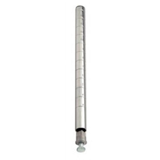 WIRE SHELVING POST 36" CHROME 4 CT DS