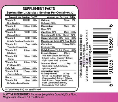 MULTIVITAMIN W/FLR CW 1MG 100