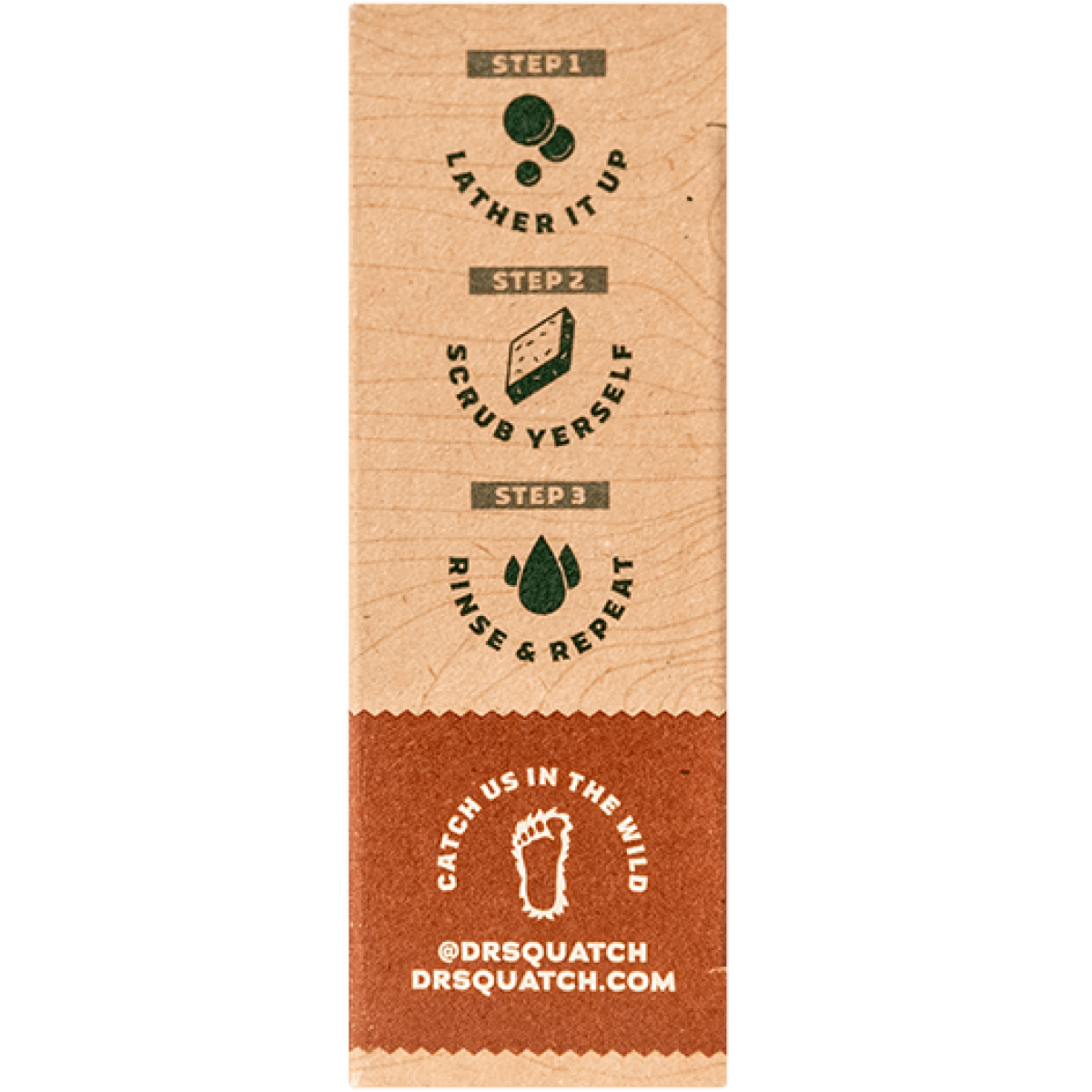 Dr. Squatch Mini Bar Soap - Wood Barrel Bourbon, 2.3 oz