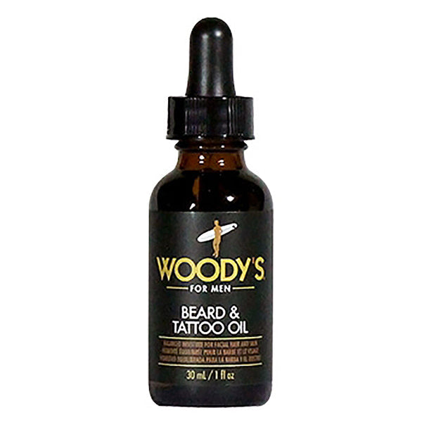 WOODY'S BEARD & TATTOO OIL  1OZ
