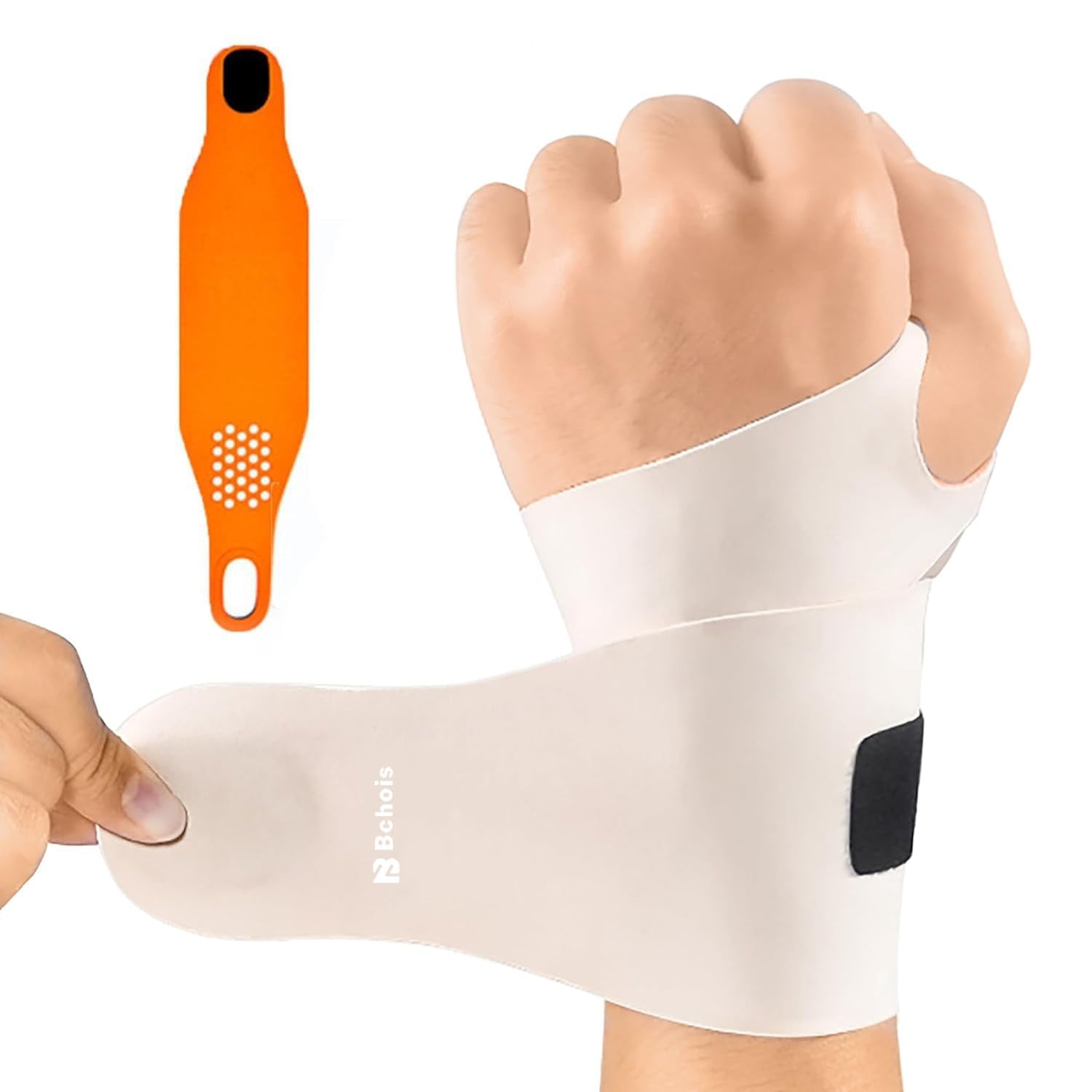 WRIST SUPPORT SB ELST W/LOOP 1SZ