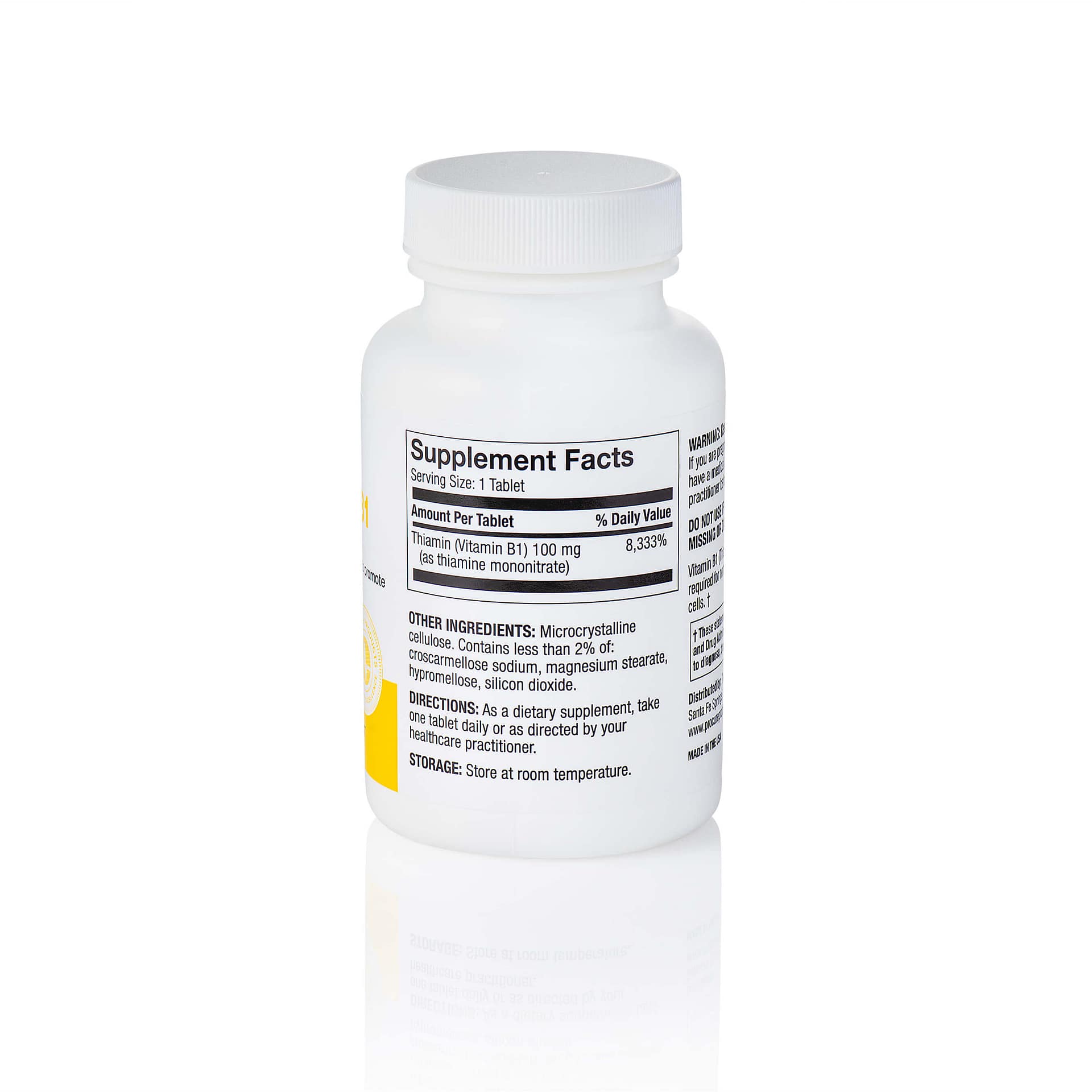 B-1 250MG TABLETS        100CT