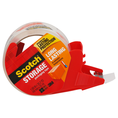 3M Scotch Long-Lasting Moving & Storage Tape With Refillable Dispenser  2 x 22.2  Yd. 1.0 ea
