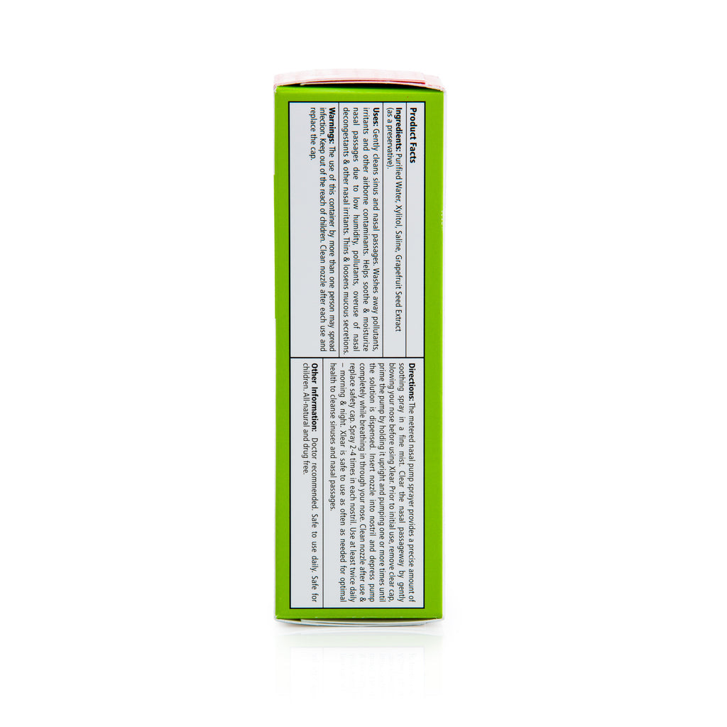 XLEAR NASAL DECONGESTANT 12HR SPY 0.5 OZ