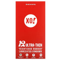 XO! CONDOMS,RUBBER,ULTRA THIN