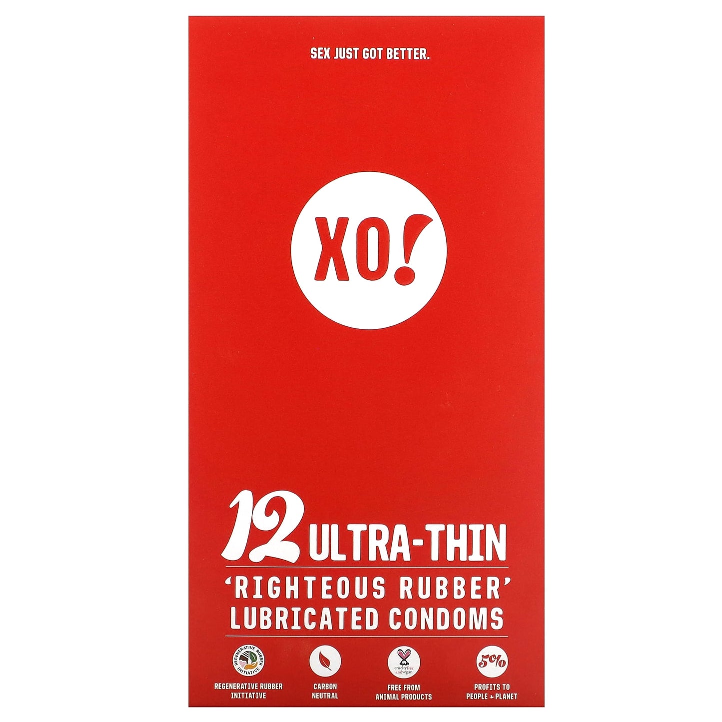 XO! CONDOMS,RUBBER,ULTRA THIN