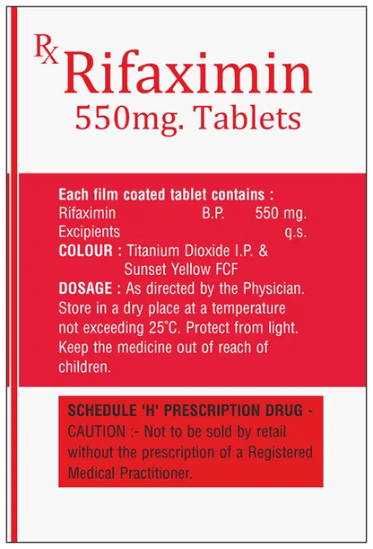 XIFAXAN TB 550MG 60