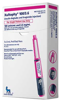 XULTOPHY SY 100U-3.6MG/ML 5X3ML