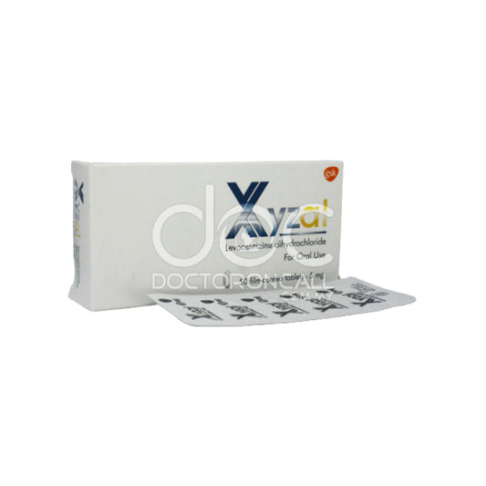 XYZAL OTC 24HR 5MG TABLET 35CT