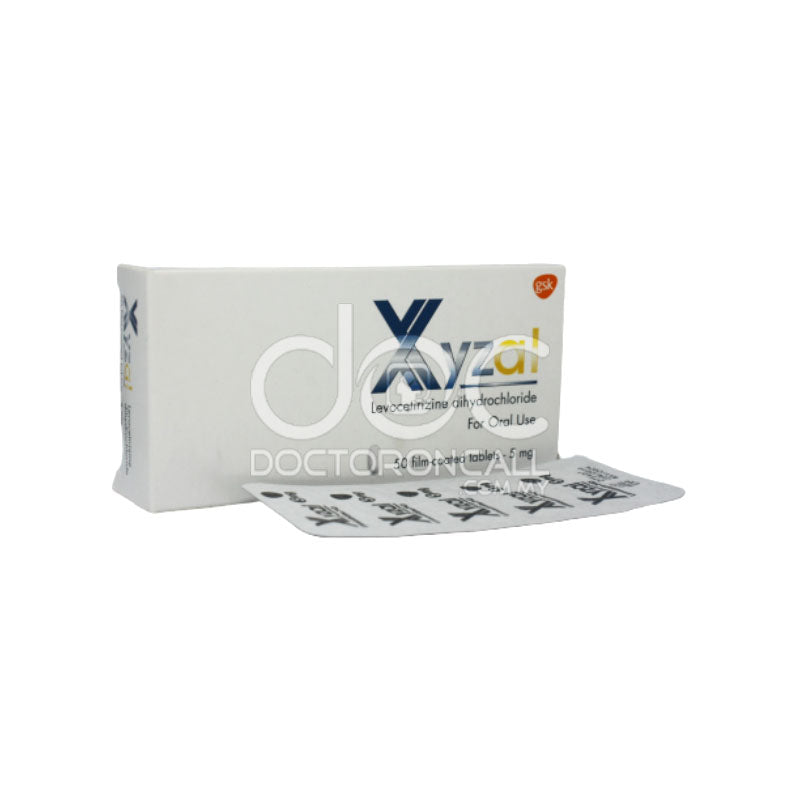 XYZAL OTC 24HR 5MG TABLET 80CT