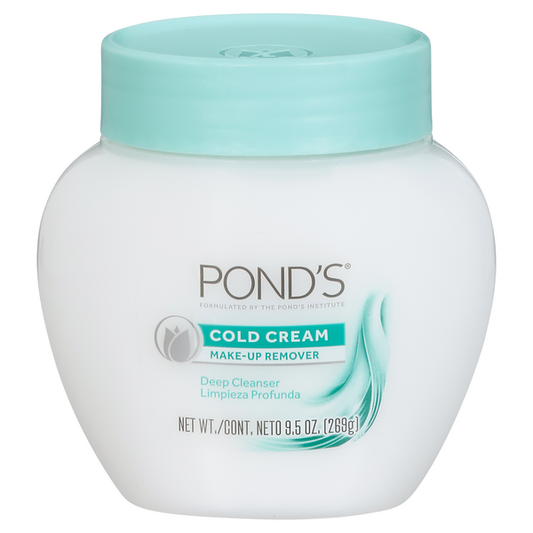 Ponds Cold Cream Cleanser Make-Up Remover 9.5oz Jar