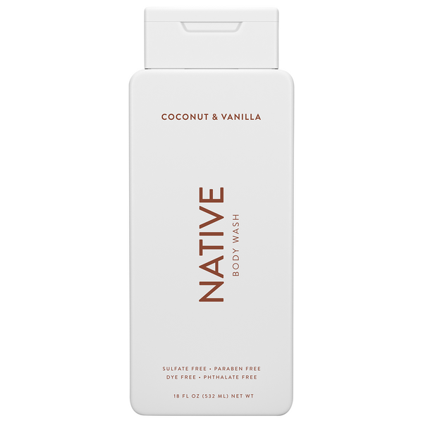 Native Mini Coconut & Vanilla Body Wash, 3 oz
