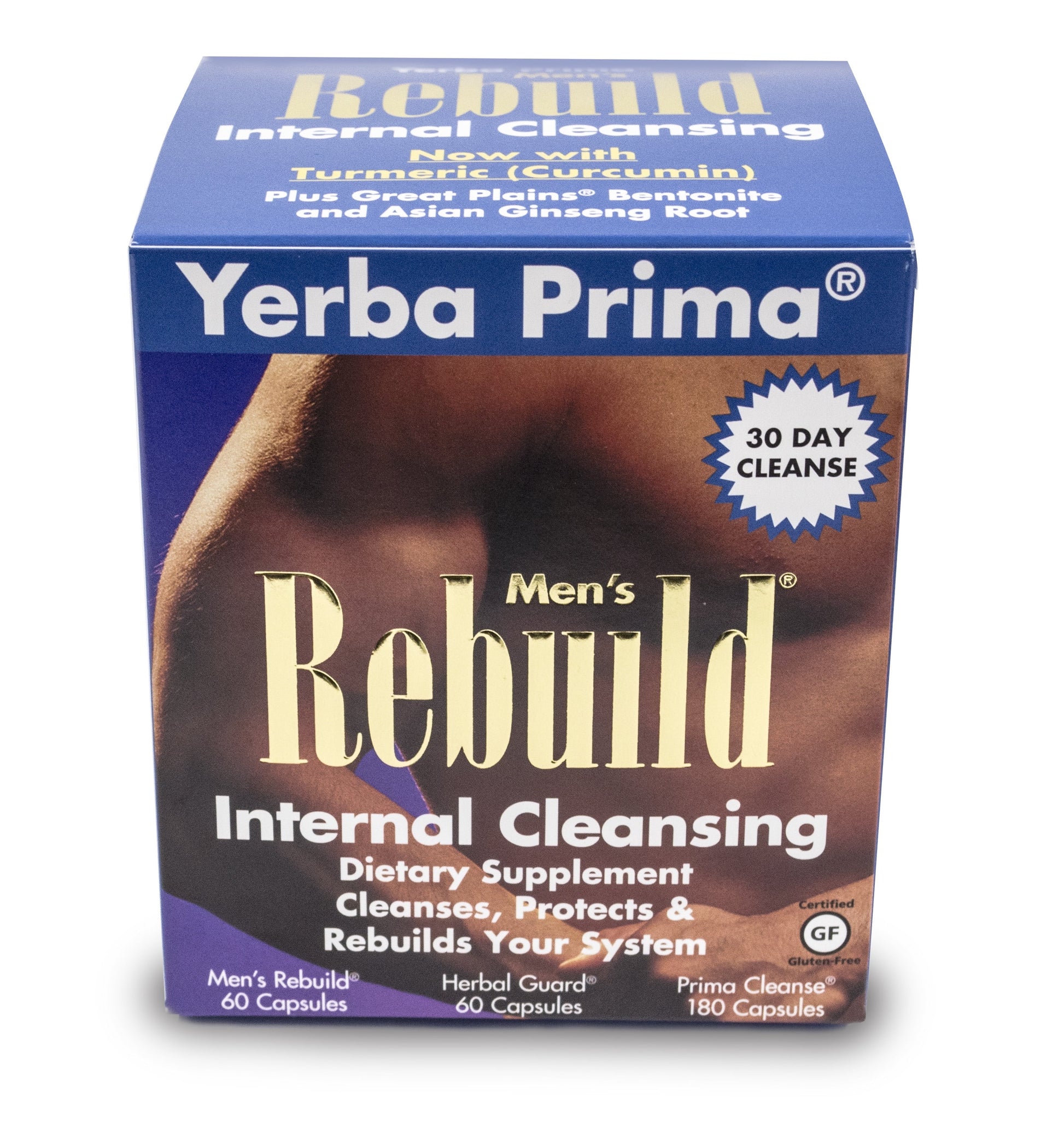 YERBA PRIMA MEN'S REBUILD CLEANS SYS