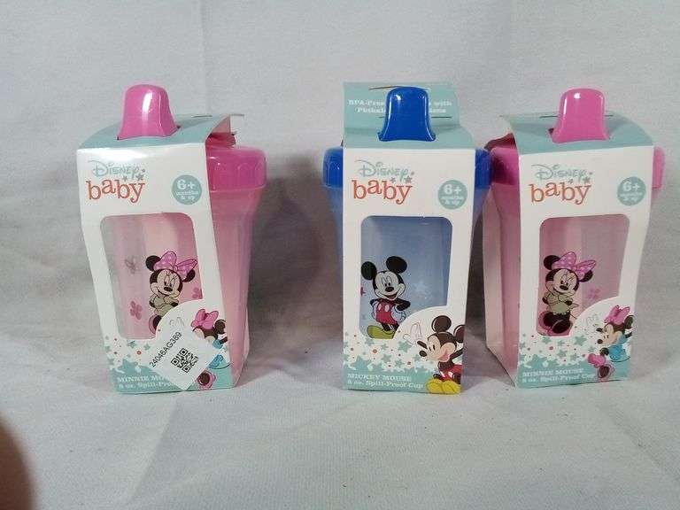 Disney Baby Mickey and Minnie Deluxe Spill-Proof Cup - Assorted
