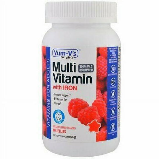 YUMV'S MULTIVITAMIN,ADULTS,IRON