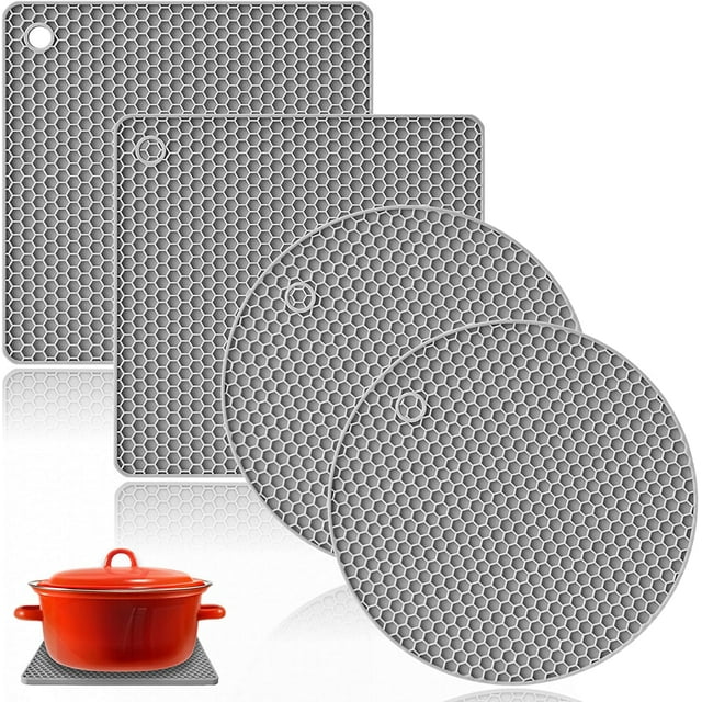 MUkitchen Silicone Potholder - Stainless